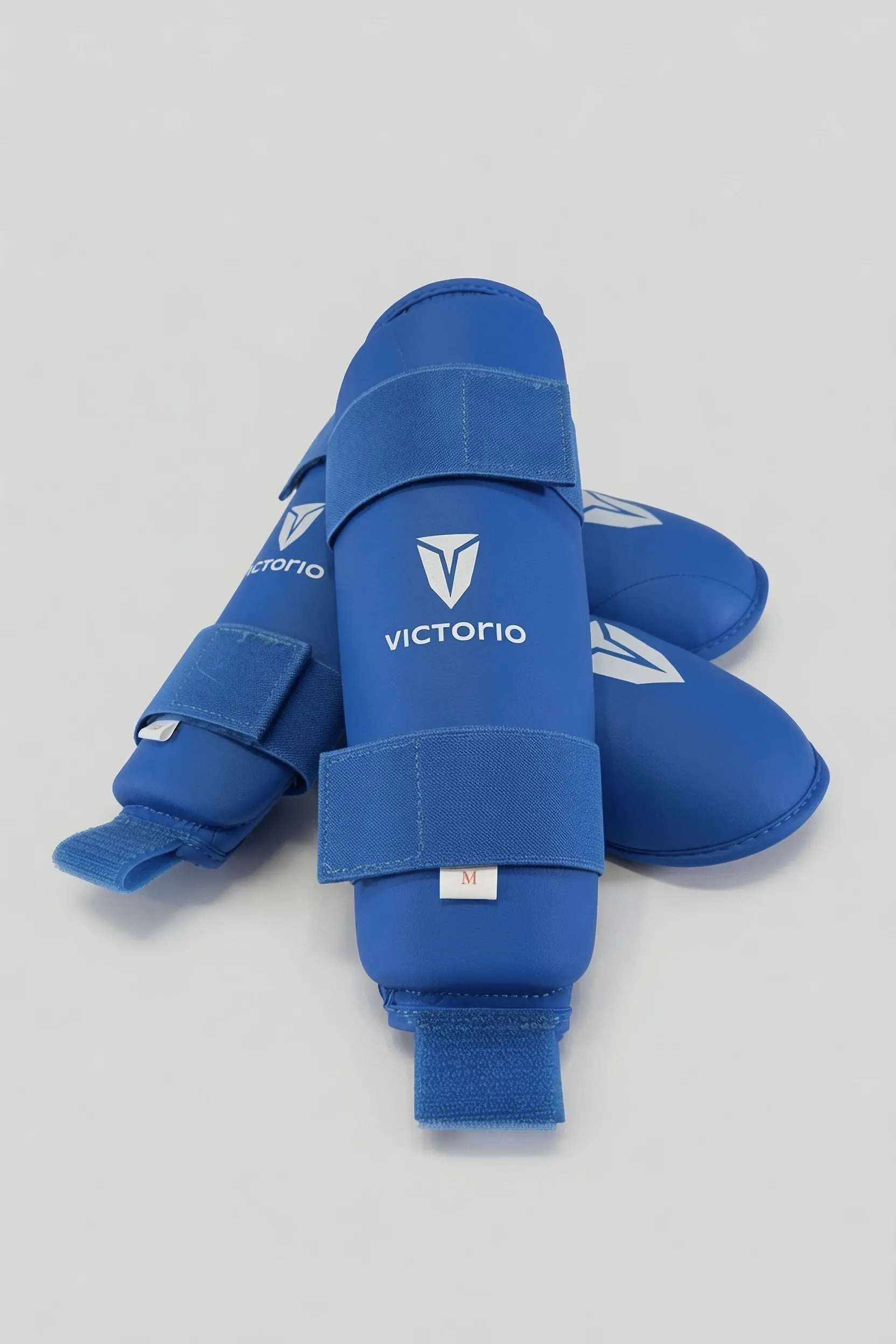 Karate štitnici za noge Victorio plavi