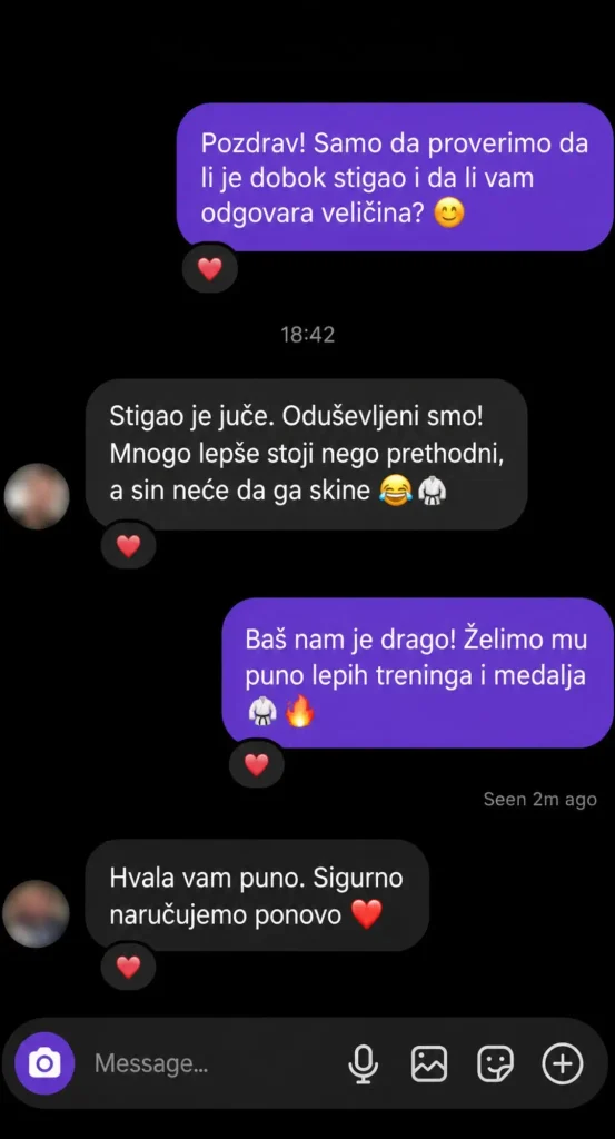 Sta kupci kazu o Victorio opremi - tekvondo - karate