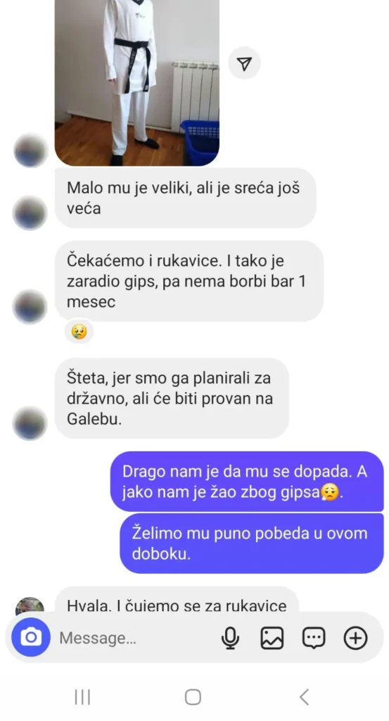 Sta kupci kazu o Victorio opremi - tekvondo - karate